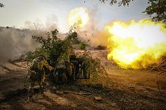 Российские войска взяли Старицу и продолжили наступление