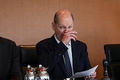 Шольц попросил украинцев выйти на работу