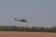 За неделю российские войска уничтожили четыре украинских вертолета Ми-24