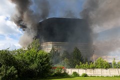Названа причина взрыва в горящем НИИ под Москвой