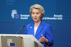 Стало известно о планах Германии поддержать переизбрание фон дер Ляйен главой ЕК