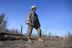 Три бойца самообороны Белгородской области получили ранения при атаке дрона