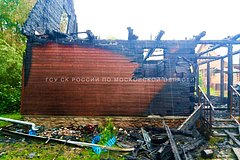 Трое взрослых и младенец заживо сгорели под Москвой