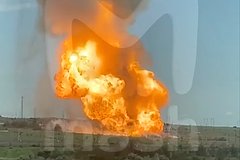 В Саратове произошел взрыв на газохранилище