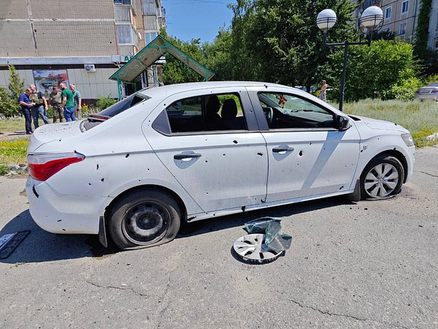 Белгородский губернатор показал кадры последствий удара ВСУ «Ураганом» по Шебекино