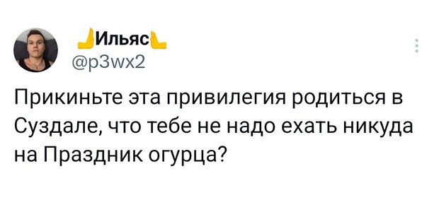 День огурца в Суздале стал мемом