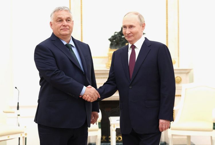 Переговоры Путина и Орбана об Украине