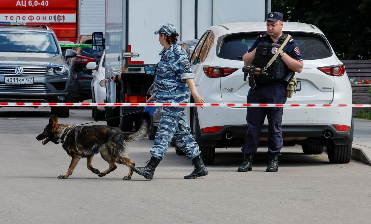 Подрыв авто Toyota Land Cruiser в Москве