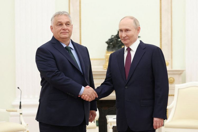 Премьер Венгрии Орбан в Москве