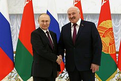 Путин встретился с Лукашенко на Валааме