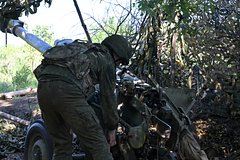 Российские артиллеристы уничтожили расчет беспилотников ВСУ одним ударом