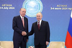 В Кремле отказались считать Эрдогана посредником в переговорах по Украине